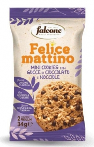 FALCONE BISKOTTO PZ.44 MINI COOKIES GOCCE CIOCC.