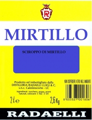 RADAELLI SCIROPPO MIRTILLO GR.2500 DOSE 1:4
